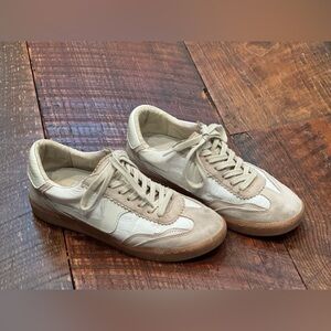Dolce Vita Beige and Cream Women's Sneakers